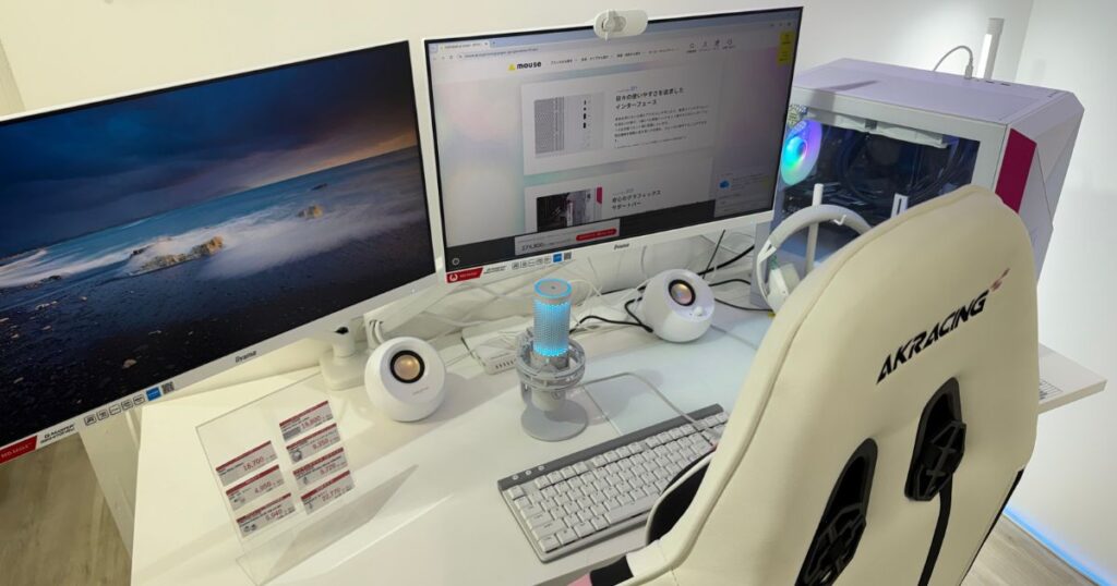 マウス 秋葉原ダイレクトショップ NextGear展示コーナー